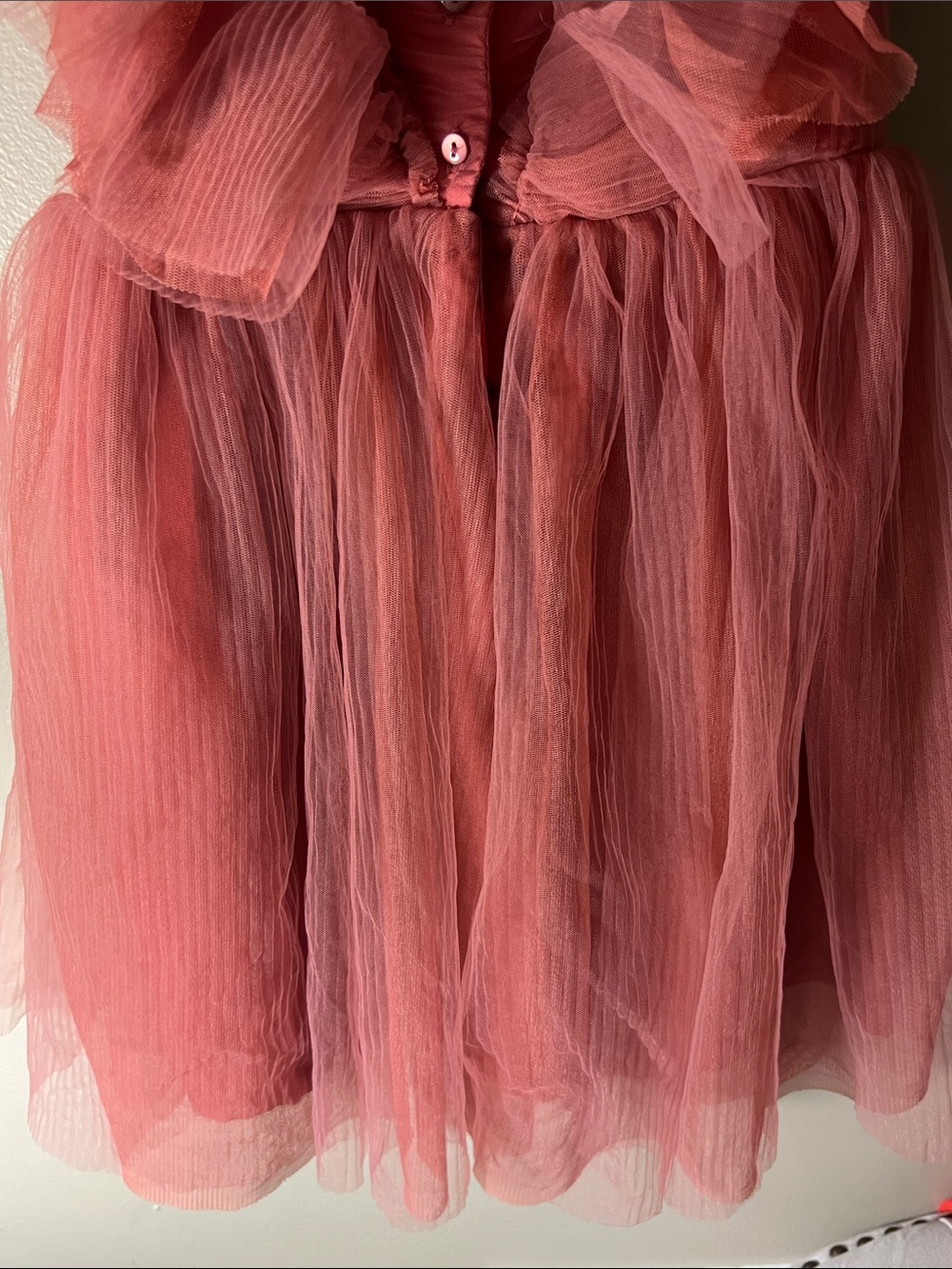 H&M Pink Ruffled Tulle Formal Dress for Girls - Picture 6 of 7